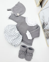 Set beige manica lunga (3 articoli)