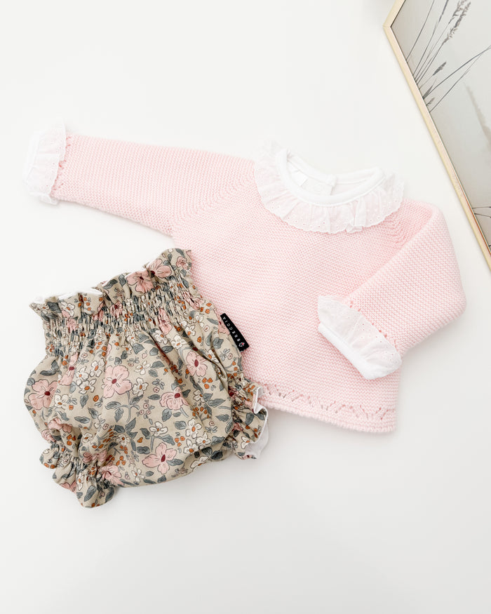 Conjunto manga larga Mia (3 prendas)