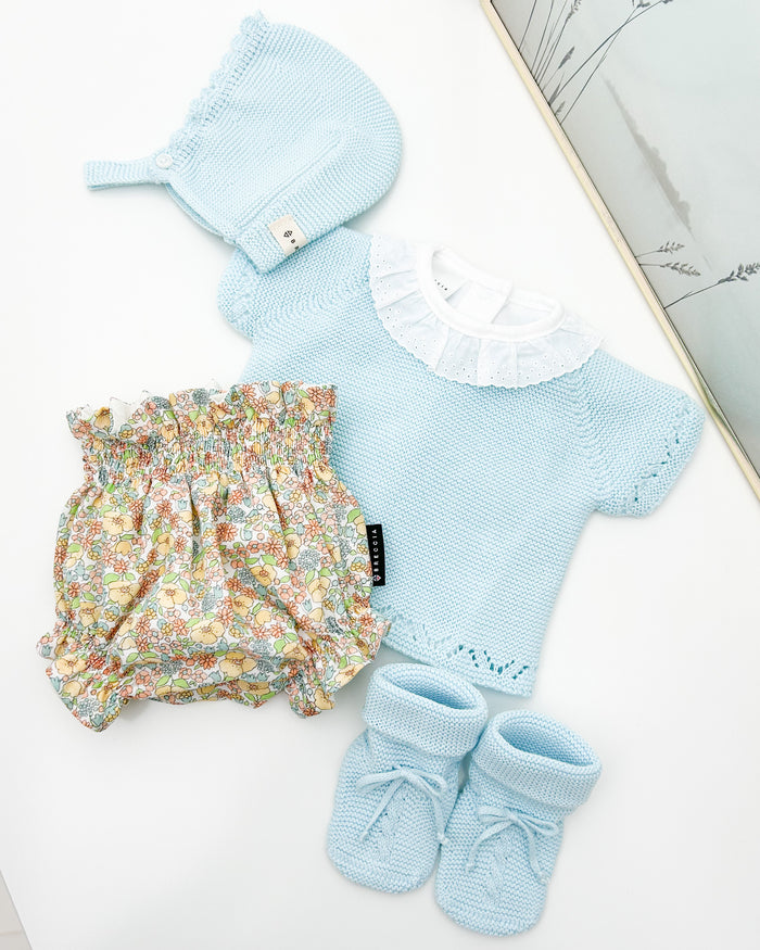Conjunto manga corta Mimosa (3 prendas)