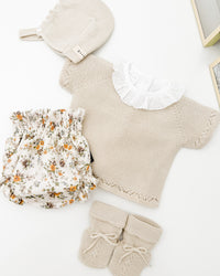 Conjunto manga corta Valeria (3 prendas)