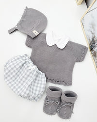 Set beige manica lunga (3 articoli)