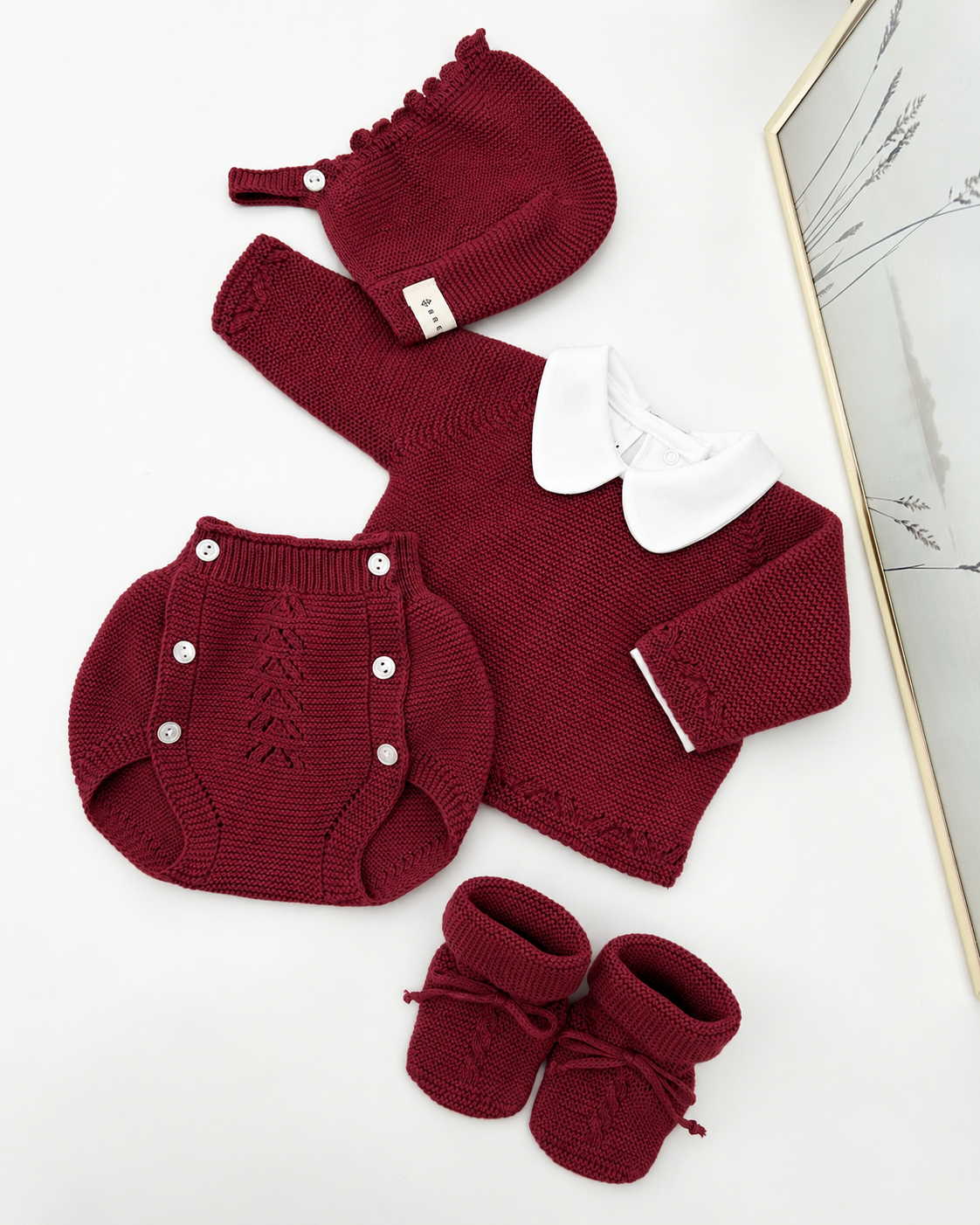 Conjunto y arrullo de REGALO (4 prendas)