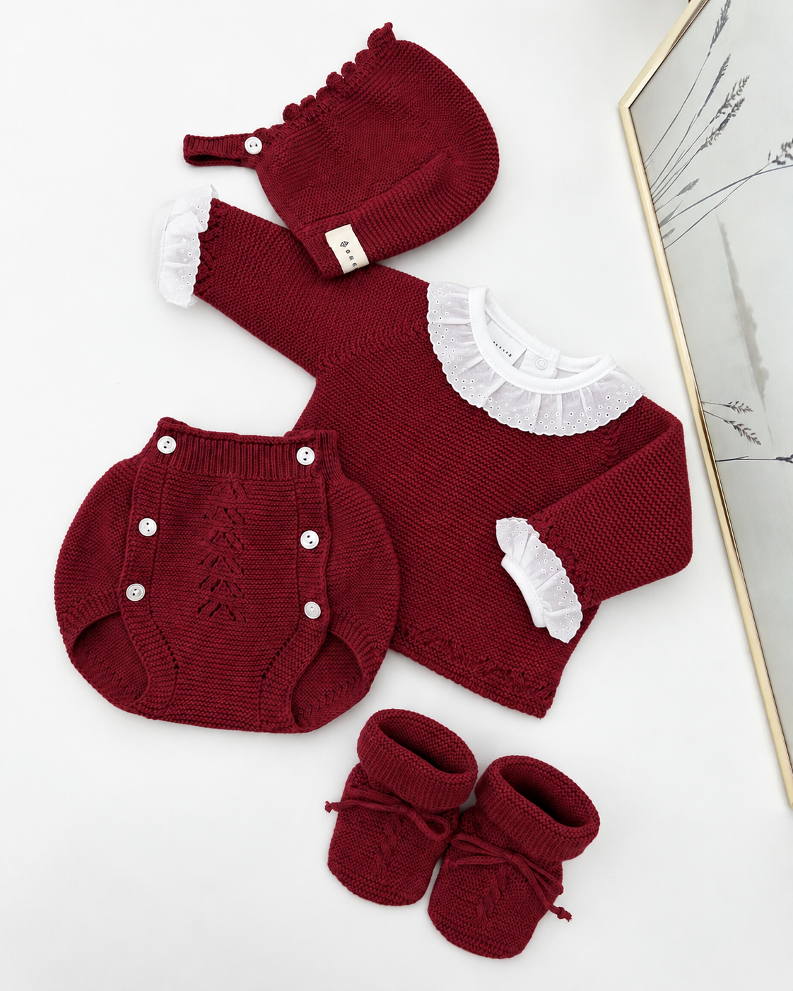 Conjunto y arrullo de REGALO (4 prendas)