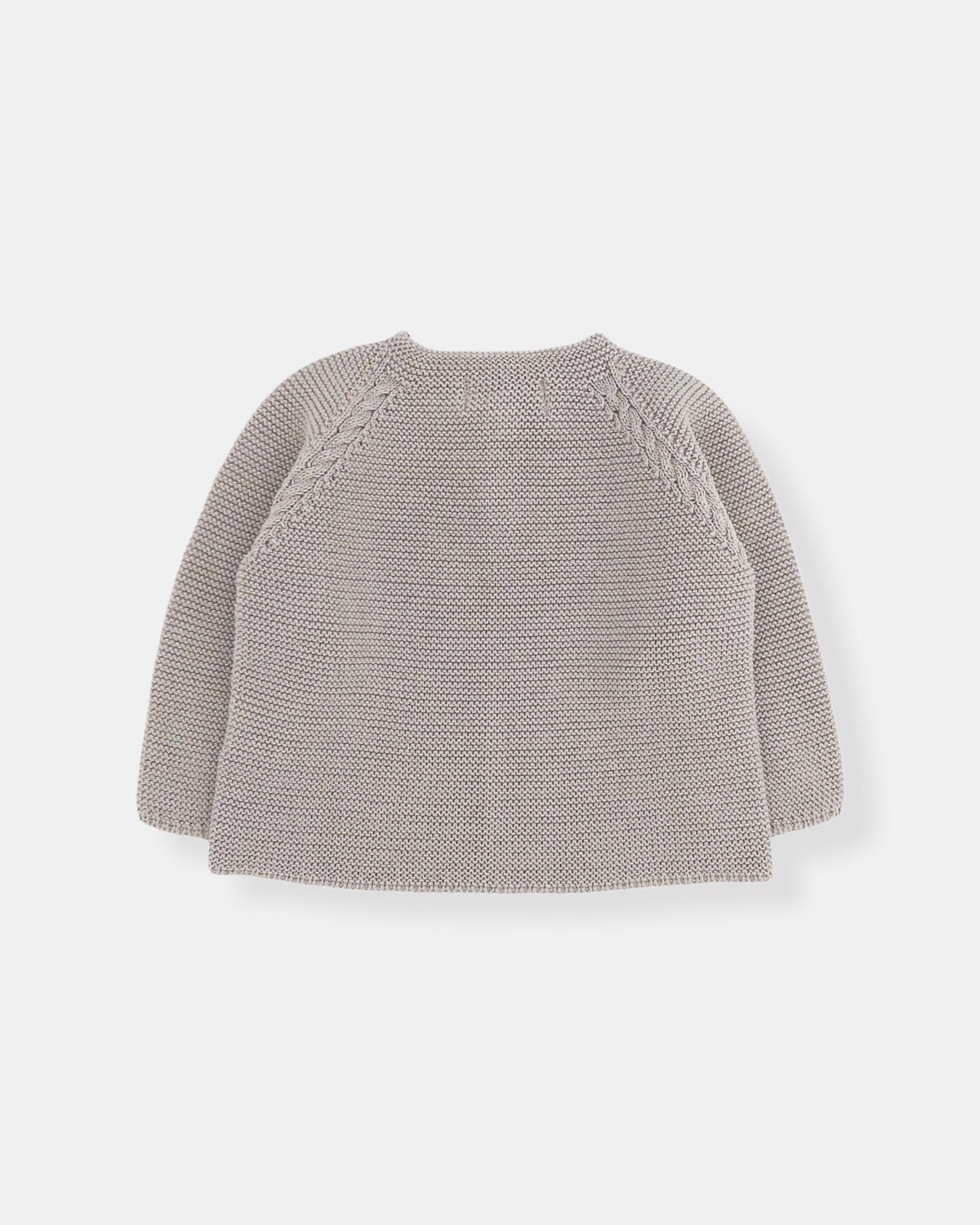 Conjunto vichy gris manga corta (3 prendas)