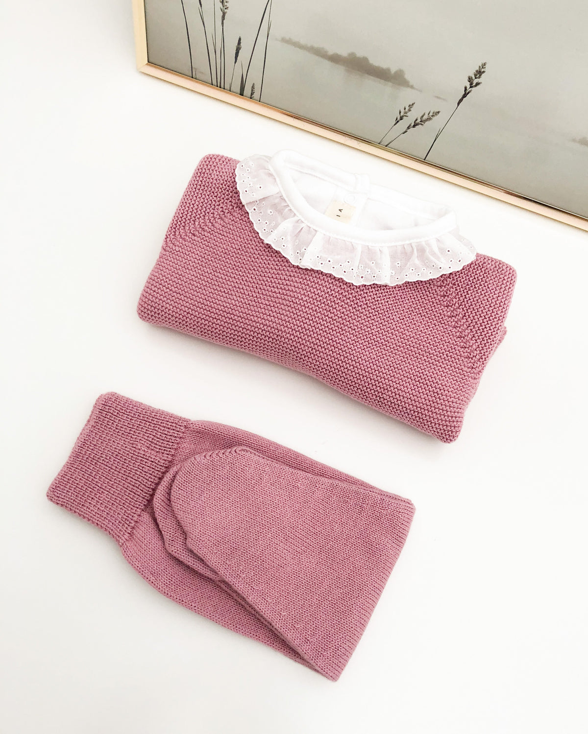 Jersey Rosa Palo manga larga