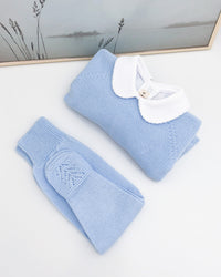 Jersey Azul Bebé manga larga
