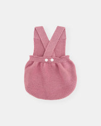 Set di salopette rosa pallido (3 articoli)