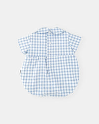 Romper bleu et veste (2 pièces)