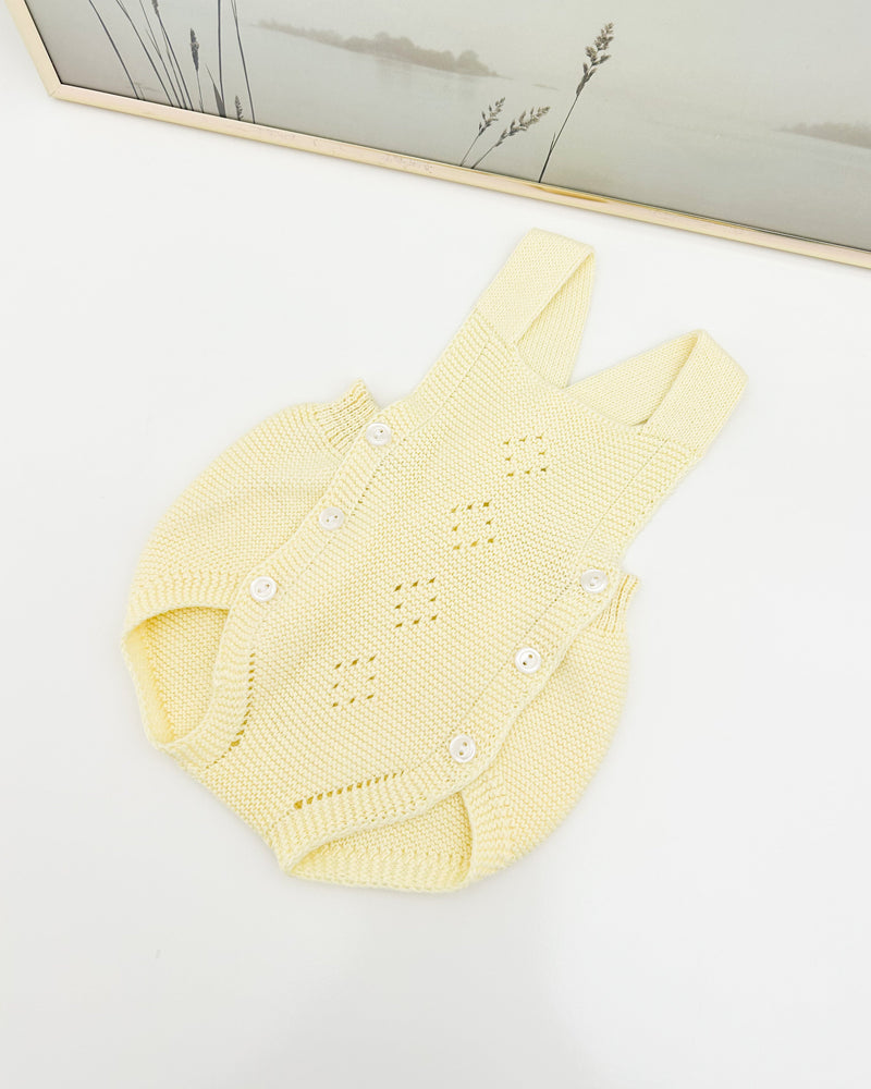 Salopette jaune