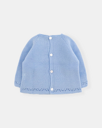 Jersey Azul Bebé manga larga