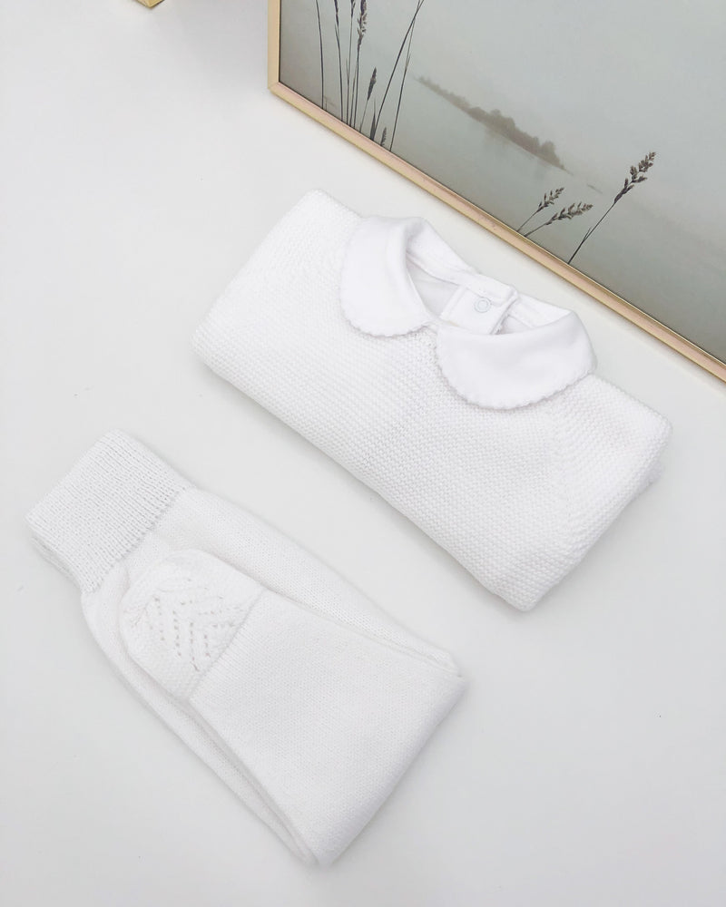 Jersey Blanco manga larga