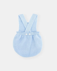 Set salopette bleu bébé (3 pièces)