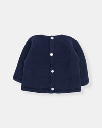 Jersey de punto Azul marino