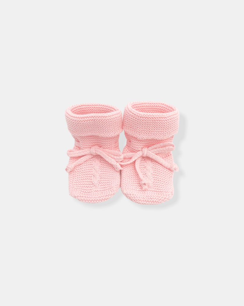 Chaussons rose bébé