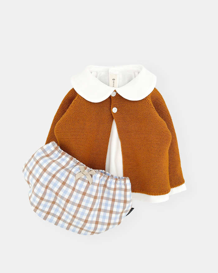 Conjunto Luigi Canela (3 prendas)