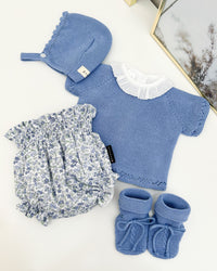 Conjunto manga corta Lirio (3 prendas)
