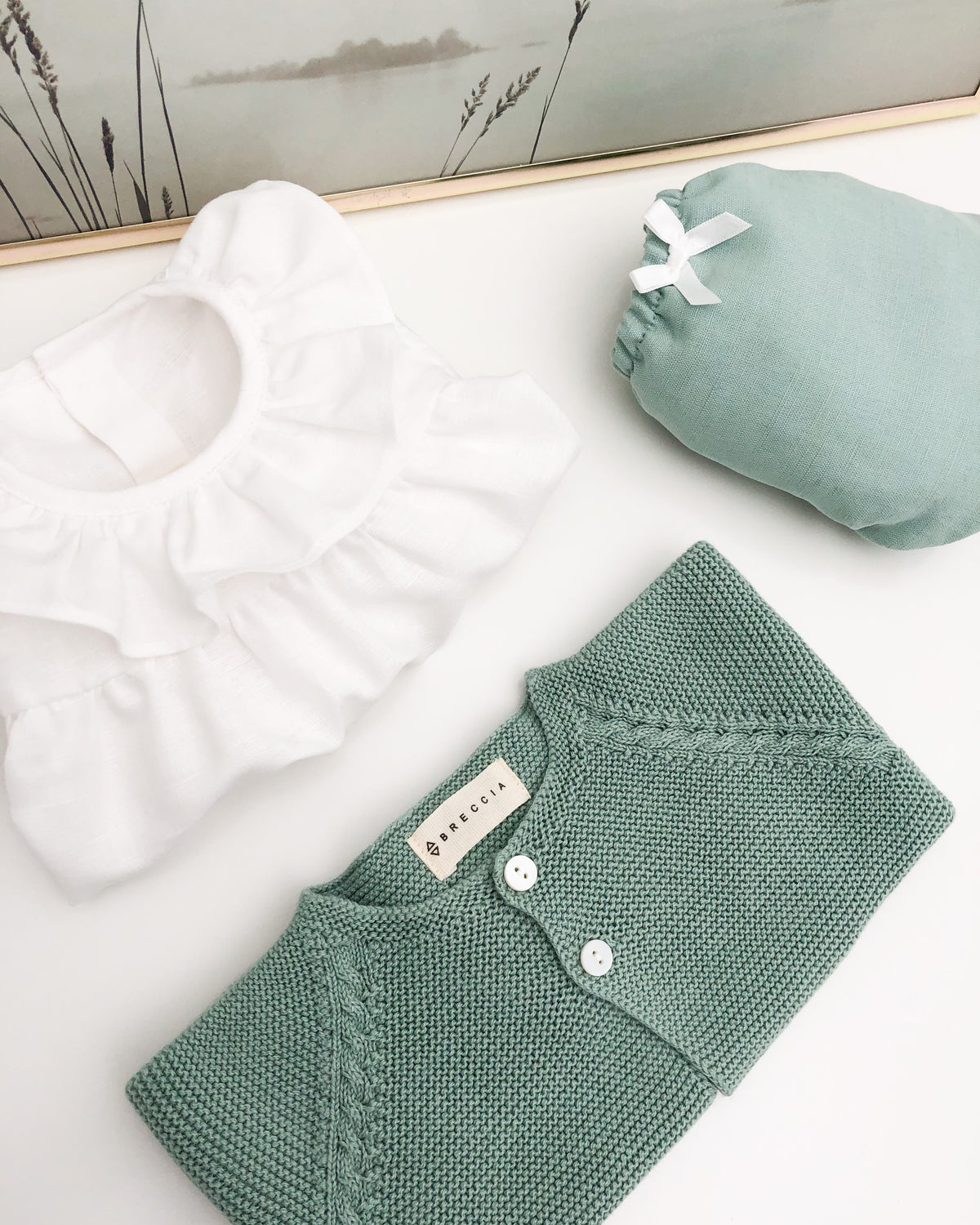 Set vert menthe (3 pièces)