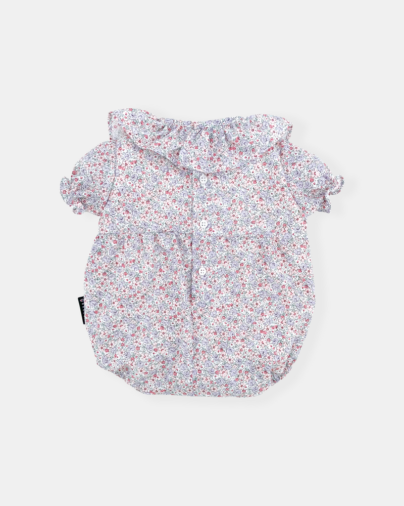 Peony romper and knitted jacket (2 items)