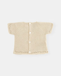 Set à manches courtes beige (3 pièces)