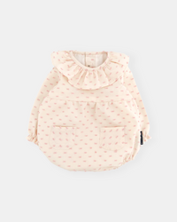 Romper rose et veste (2 pièces)