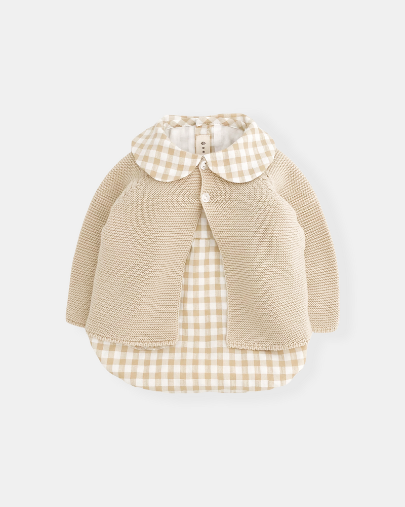 Vêtement barboteuse Beige