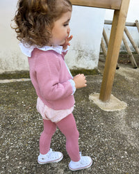 Pale pink vichy set (3 pieces)
