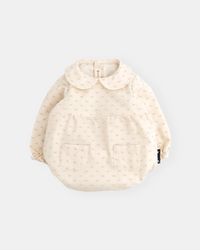 Conjunto plumeti beige (2 prendas)