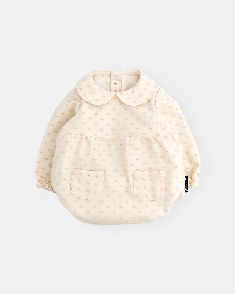 Conjunto plumeti beige (2 prendas)