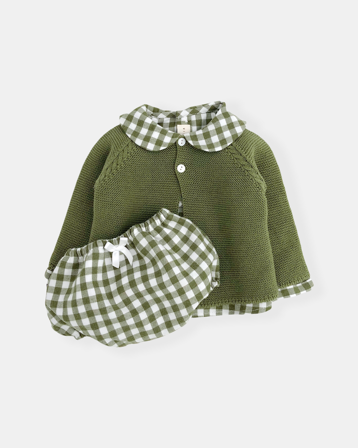 Camicia verde kaki