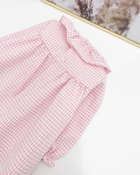 Robe Vichy Rose pâle