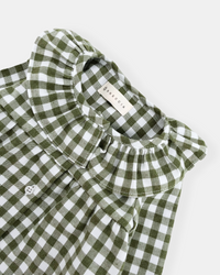 Camisa verde kaki niña