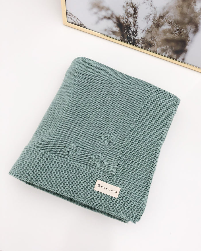 Coperta verde menta