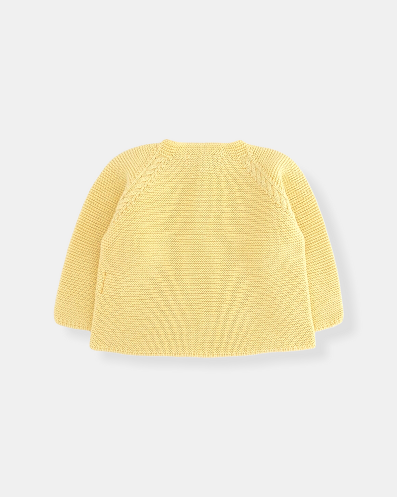 Conjunto vichy azul marino amarillo (3 prendas)