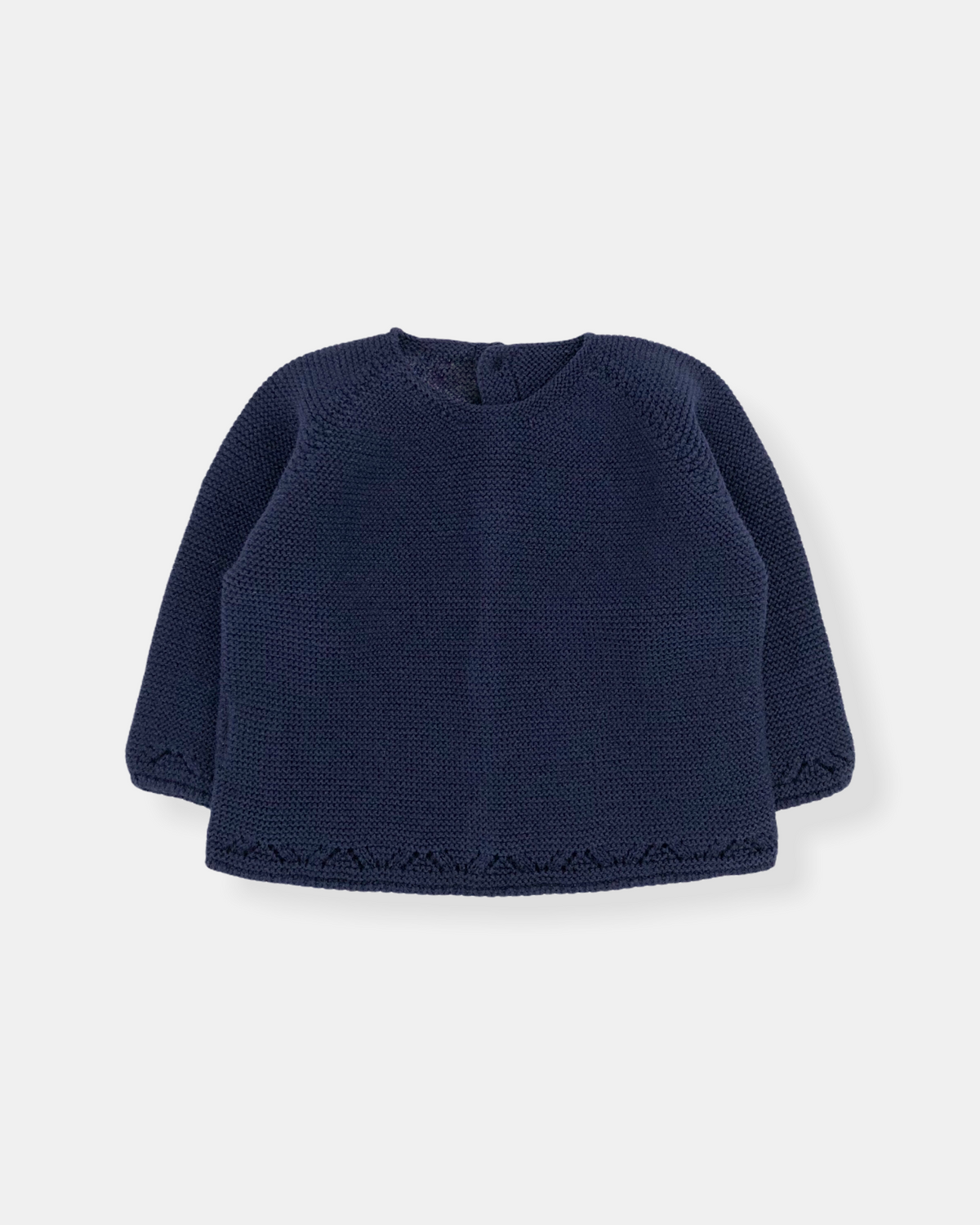 Jersey de punto Azul marino