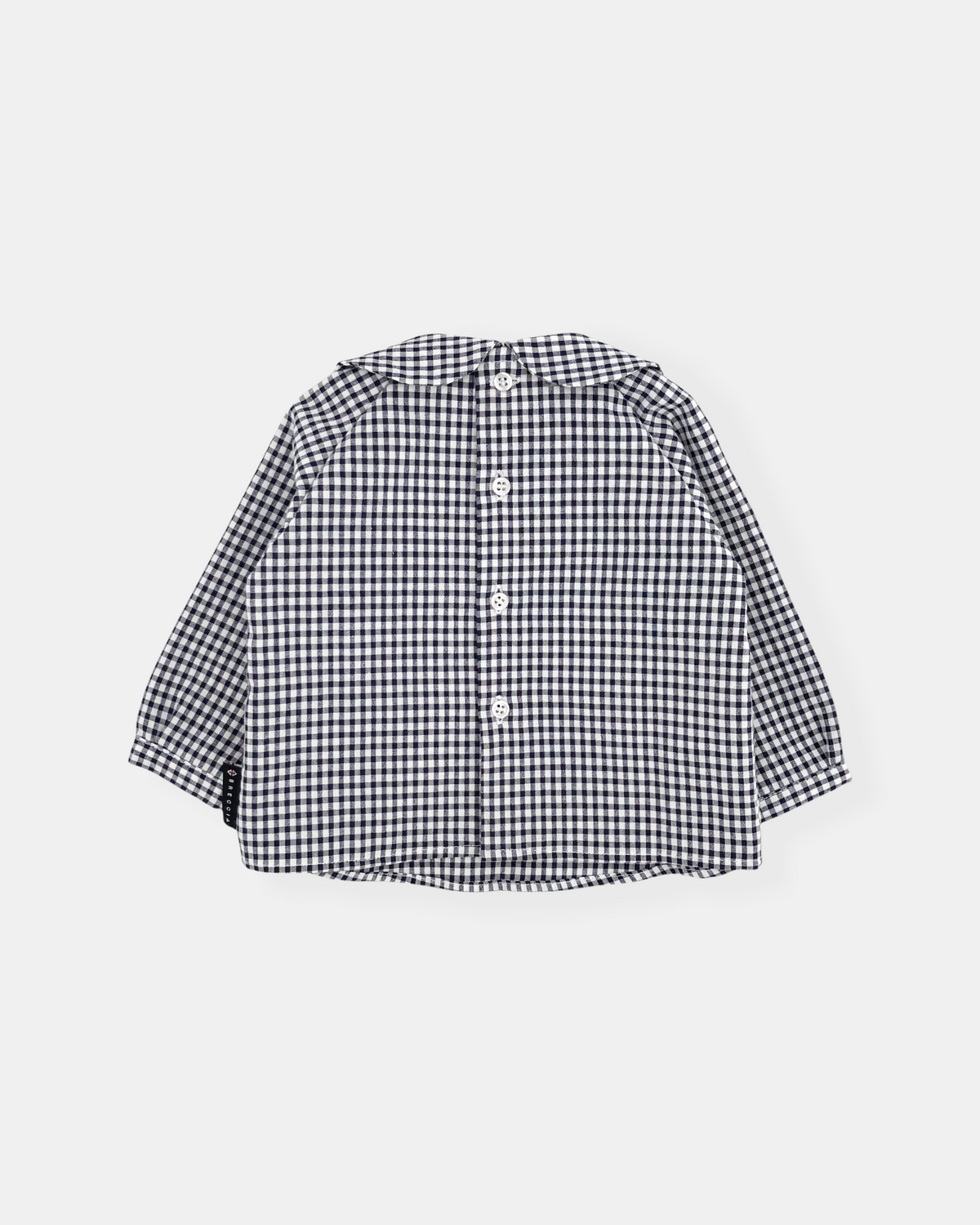 Ensemble vichy bleu marine