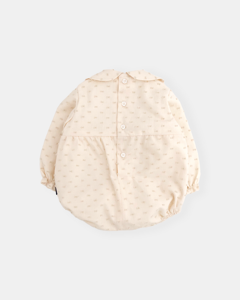 Conjunto plumeti beige (2 prendas)