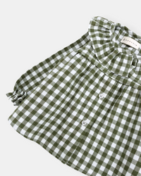 Camicia verde kaki