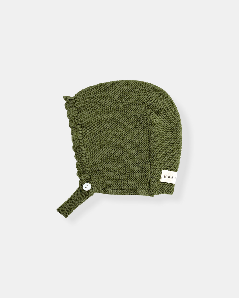 Bonnet vert kaki