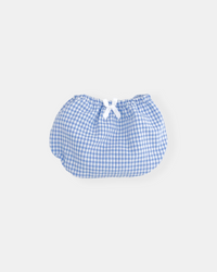 Culotte vichy bleu