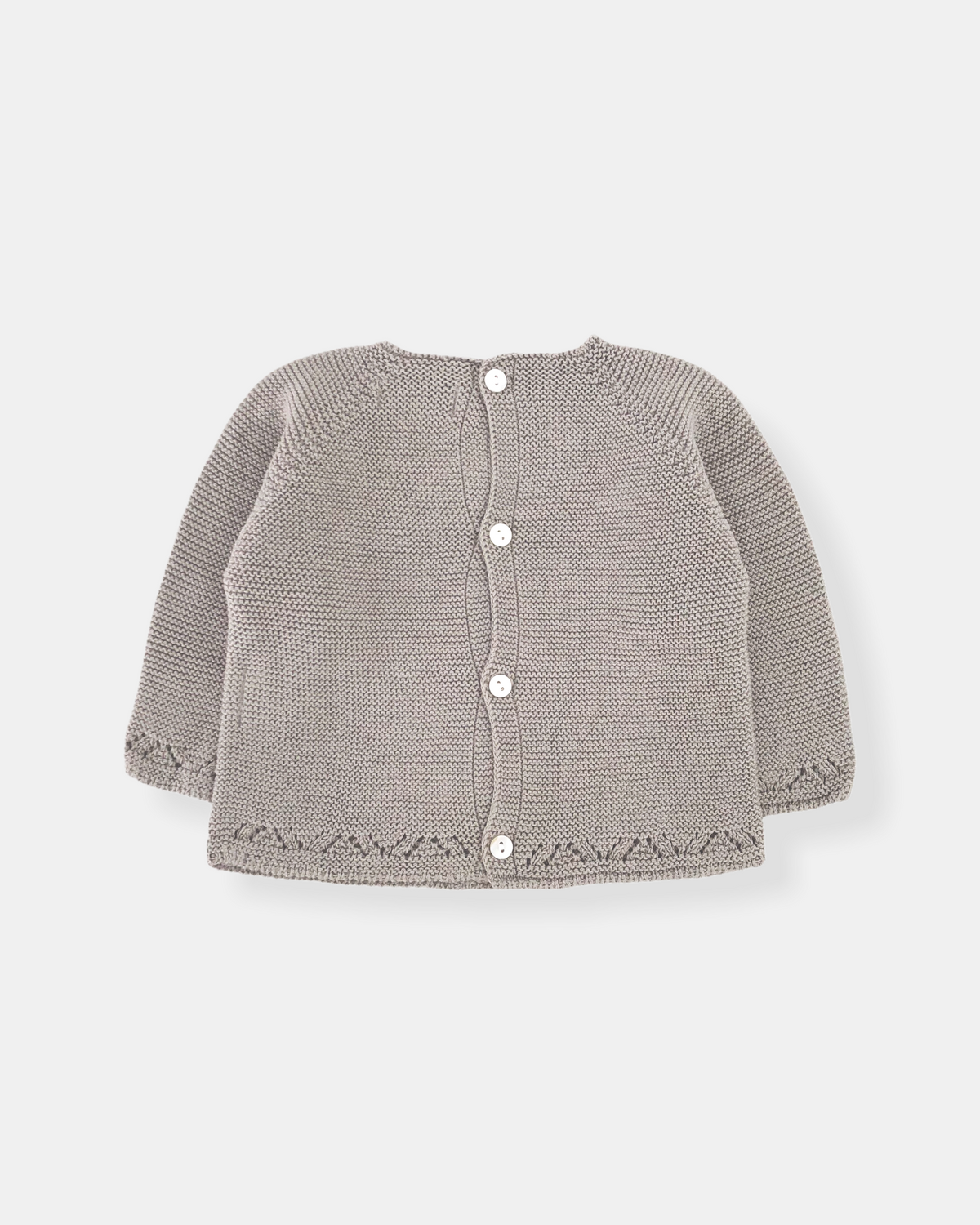 Pull Maille Gris