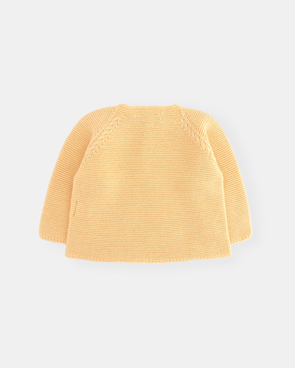 Chaqueta punto amarillo