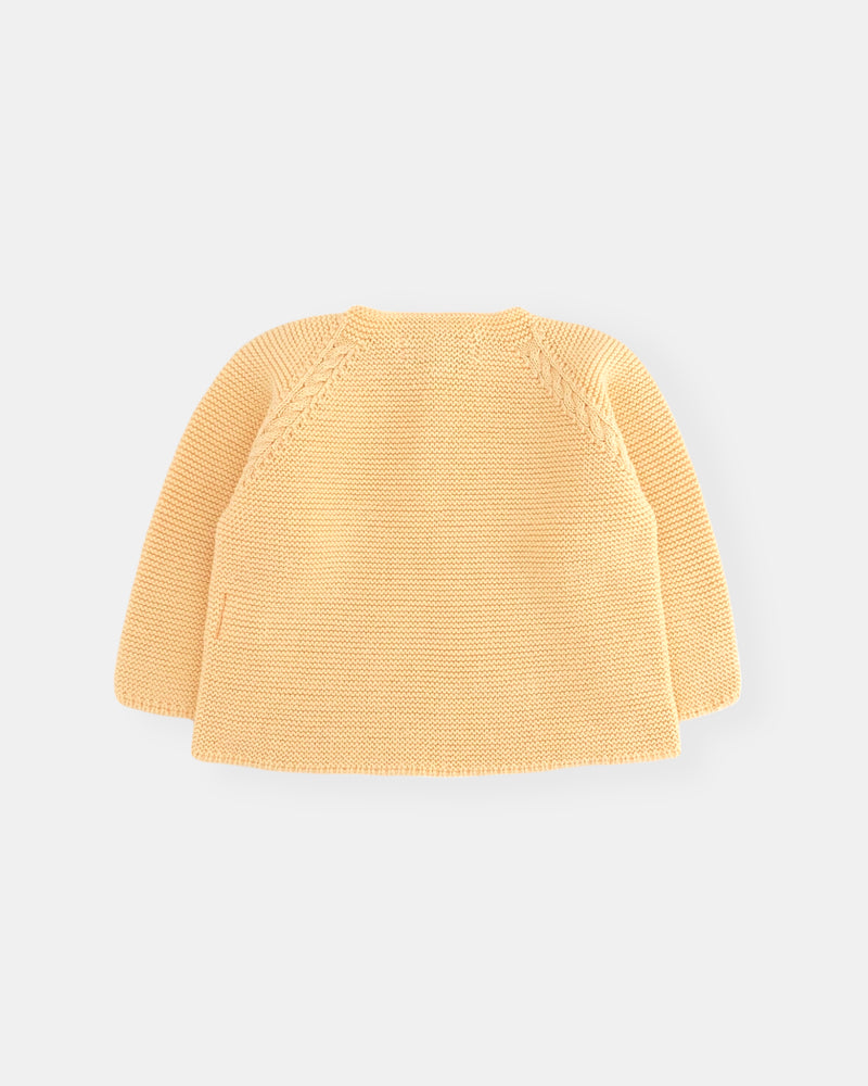 Chaqueta punto amarillo