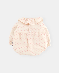 Romper rose et veste (2 pièces)