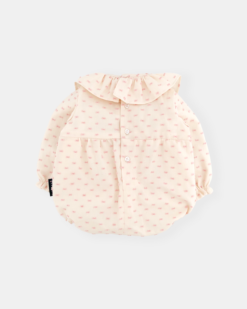 Romper rose et veste (2 pièces)