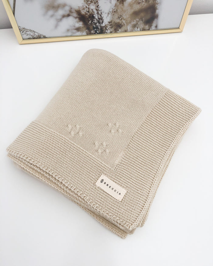 Coperta beige